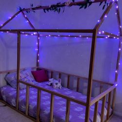 Twin House Bed Frame 