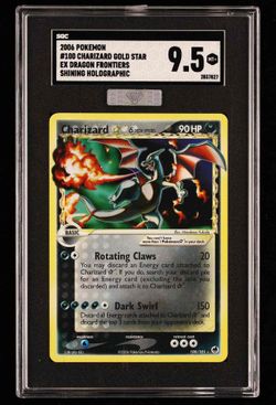 Charizard Gold Star 9.5 Pokémon Pokemon Graded MBA