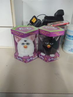 1st Addition Black And White Furby's