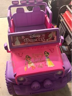 Girls Princess Jeep
