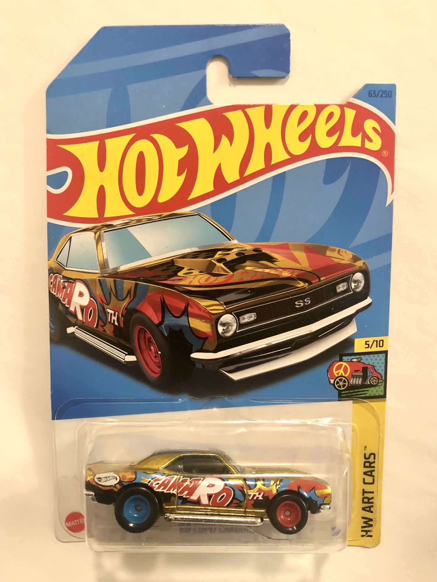 Hot wheels super treasure hunt 68 Copo Camaro