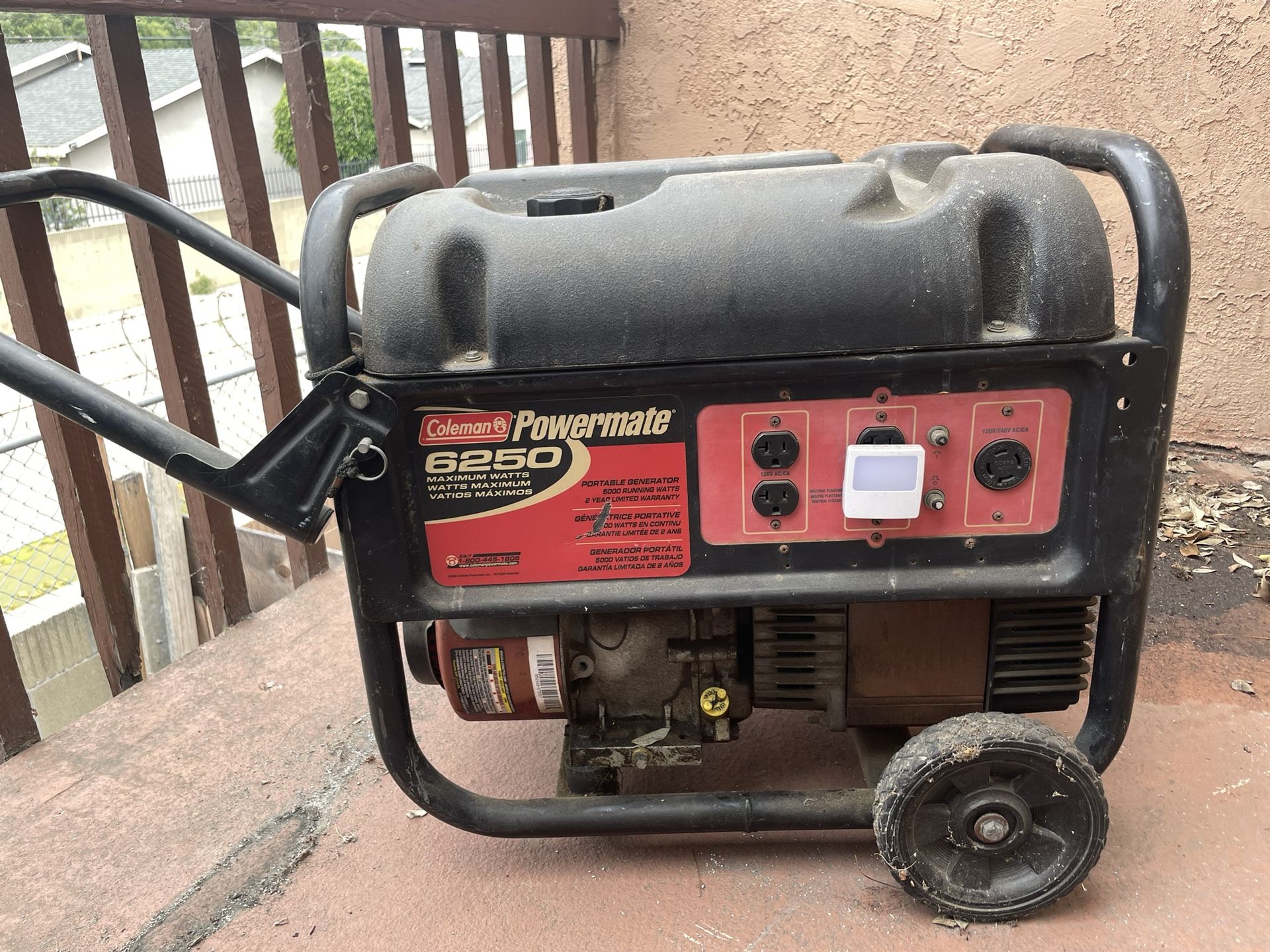 Coleman Powermate 6250W Generator