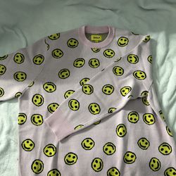 Golf Wang Pink Smiley Sweater