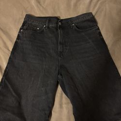 Black Washed Jorts