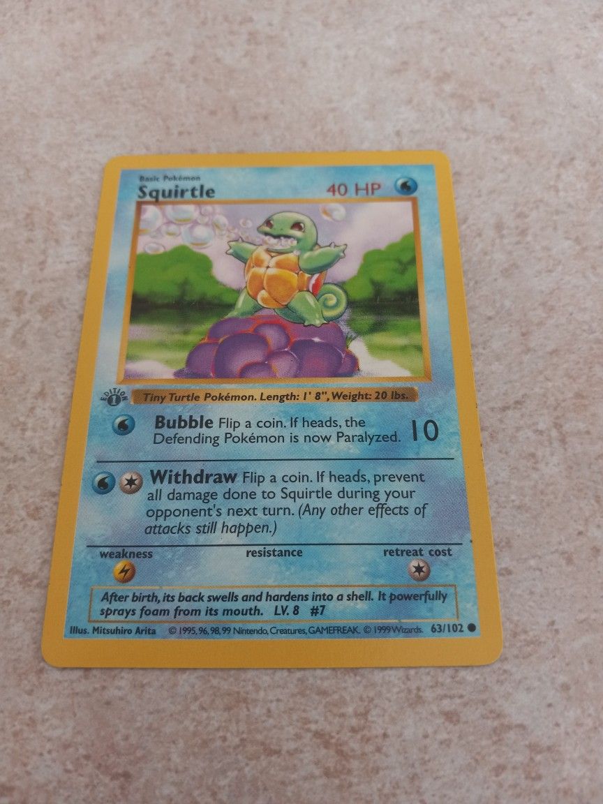 1st Edition Base Set Shadowless Squirtle,All Products : American Fashion Style Bags On Sale