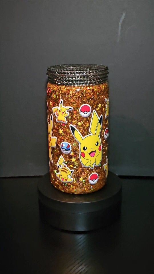 Pikachu Snowglobe Plastic