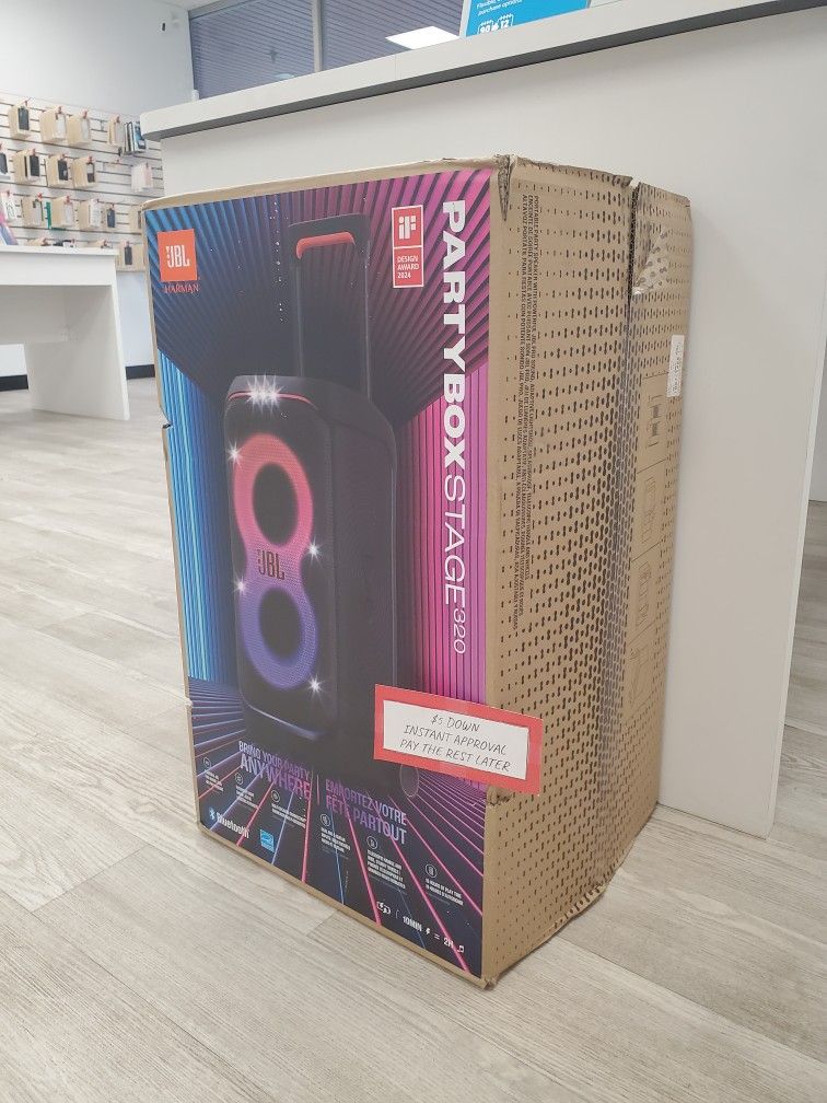 π¨ Limited Deal Alert β JBL PartyBox 320 Bluetooth Speaker Only $529 Today! Full Warranty + $1 Down Available π‘οΈ