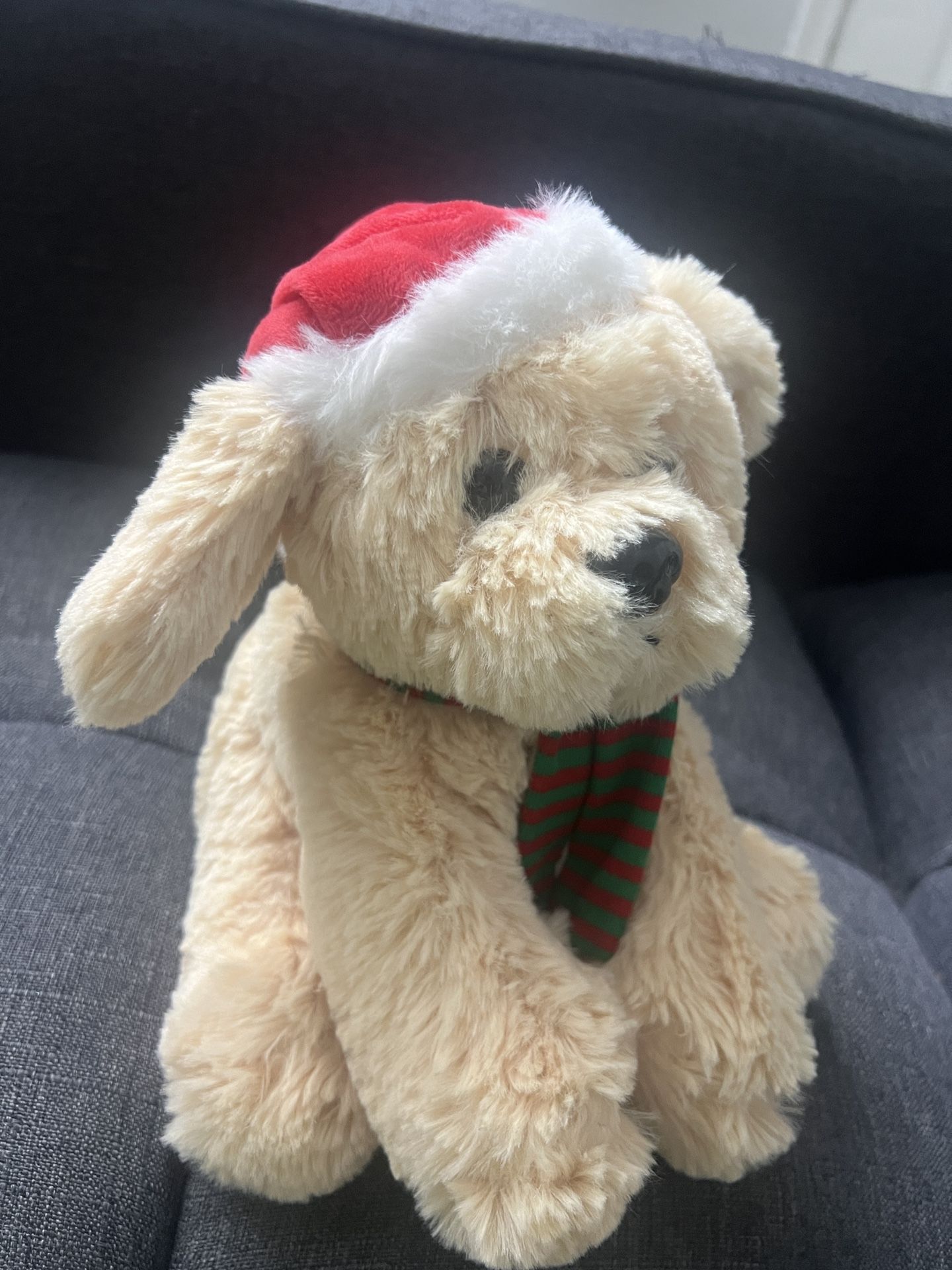 Dog Plush ( Christmas time)