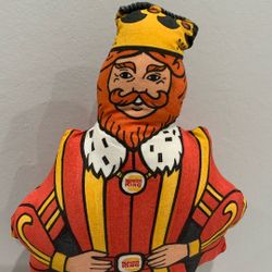 Vintage Burger King Plush