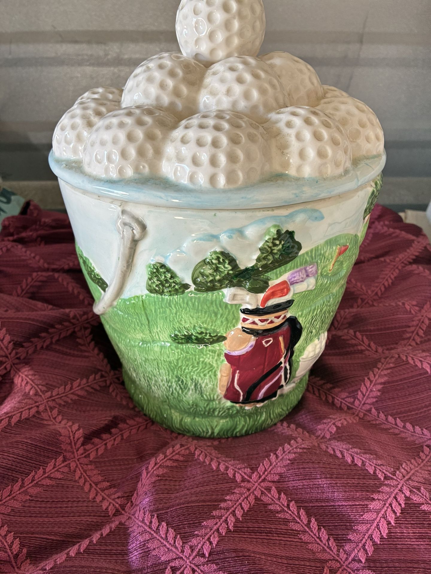 Cookie Jar - Golf Theme
