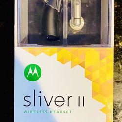 Motorola HZ770 Elite Sliver II Bluetooth Wireless Headset