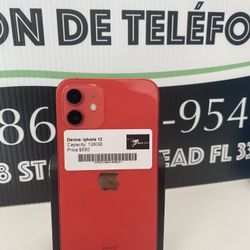 iPhone 12 Capacidad 128GB Unlocked (desbloqueado )