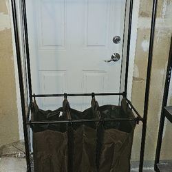 Laundry Sorter Rack With Hanger