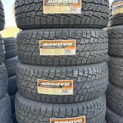 275/65/18 ARROYO TAMAROCK AT  (4 TIRES NEW) INCLUDED INSTALLATION AND BALANCING (PROMOTION)✅