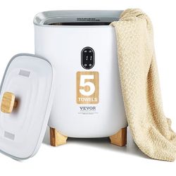 Vevor 25L Towel Warmer Bucket with Auto Shut Off (White)