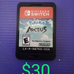Pokemon Arceus Game 