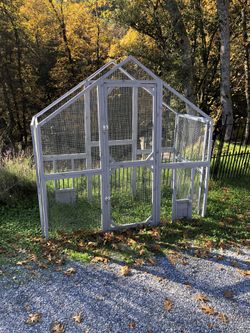 Half Built Chicken Coop