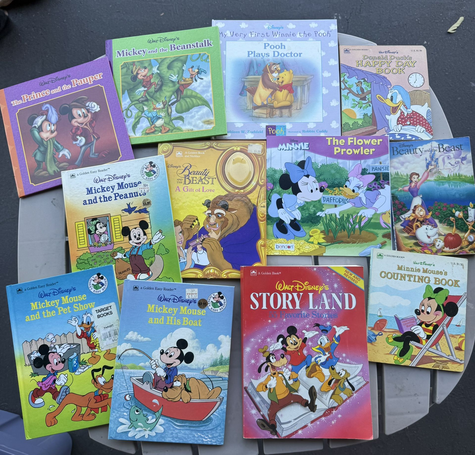 Large Book Lot Disney