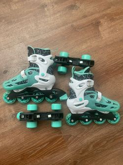 Roller Derby 2 In 1 Skates