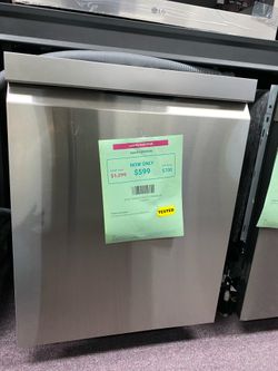 LG Top Control Dishwasher