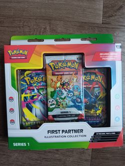 Pokemon First Partner Illustration Collection (Series 1)