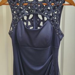 Blue Long Dress Women's Size 4