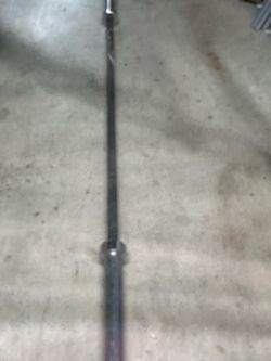 7’ olympic weight bar