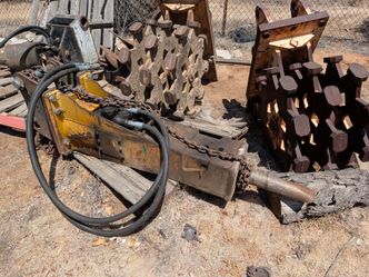 Backhoe hydraulic hammer, concrete breaker