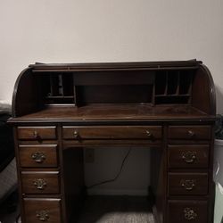 Antique Roll Top Desk