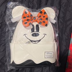 Ghost Minnie Mouse Disney Loungefly