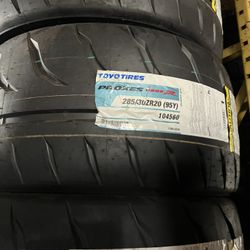 TOYO PROXES R888R 285/30R20 TIRES FOR SALE!!!!