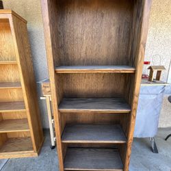 Solid Wood Bookcase 