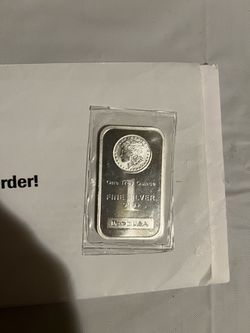 Silver 1oz bar