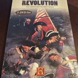 5 Disc Set American Revolution $40