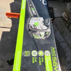 New Ego Chainsaw With Battery And Charger