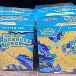 5 Pokemon Ascended Heroes Elite Trainer Boxs