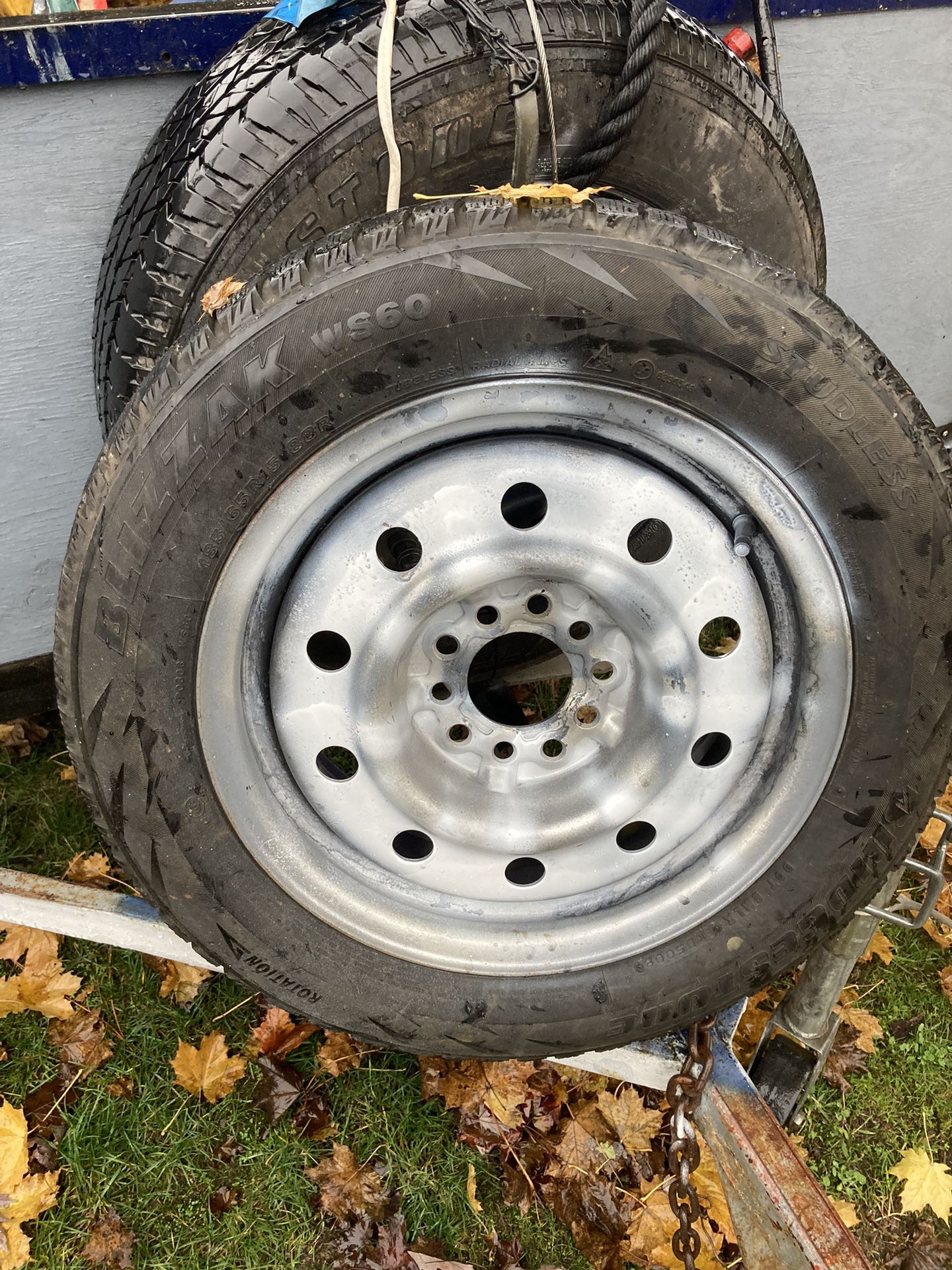 Spare Tire LLANTOS, Special Size Too . FOR TRALIA : Trailer 5x 114.3 Mm- 5x4.5”