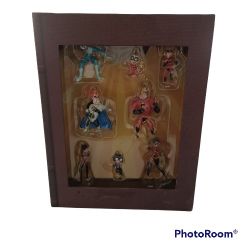 Walt Disney World Store Exclusive The Incredibles Ornament Set New 2004

