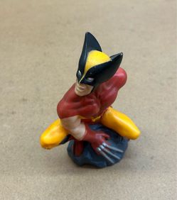 1990’s MARVEL The Uncanny X-Men “WOLVERINE” Figure VINYL Piggy BANK 👀 (please read description)