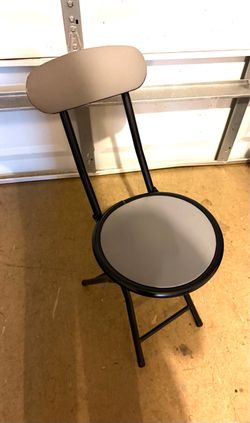 Foldable chair, great for outdoor concerts league games, etc.