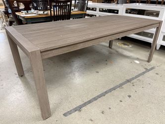 RESTORATION HARDWARE Aegean Aged Teak Outdoor Rectangular Dining Table