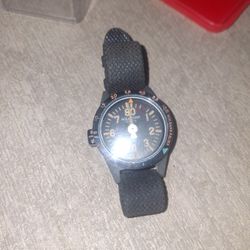 Vintage 1960s Aquastar Jean Richard Profondimètre Mechanical Depth Gauge 80M - Rare Signed Buckle