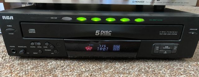 RCA RP 8065 5 disk CD changer player