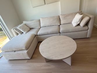 Sofa and coffee table
