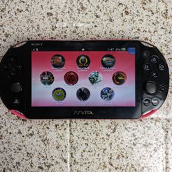 Playstation Vita Slim Pink 128gb 56 Best Vita Games | 60 Best PSP Games | 16 PS1 | 19 N64 | 3000+ more retro Preinstalled