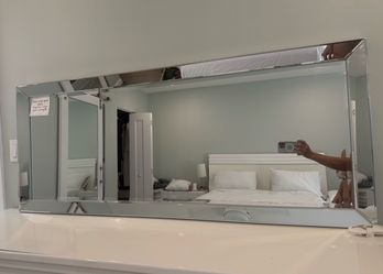 Large Chrome / Silver Mirror