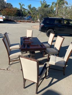 Table and chairs