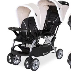 Baby Trend Infant and Toddler Double Stroller & 1 Car seat Combo
