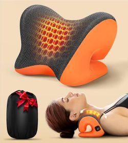 Graphene-Infused Instant Heating Neck Stretcher 5X Pain Relief Neck Massager