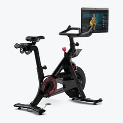 Peloton Bike+ With Mat, Weights, Headphones And Shoes